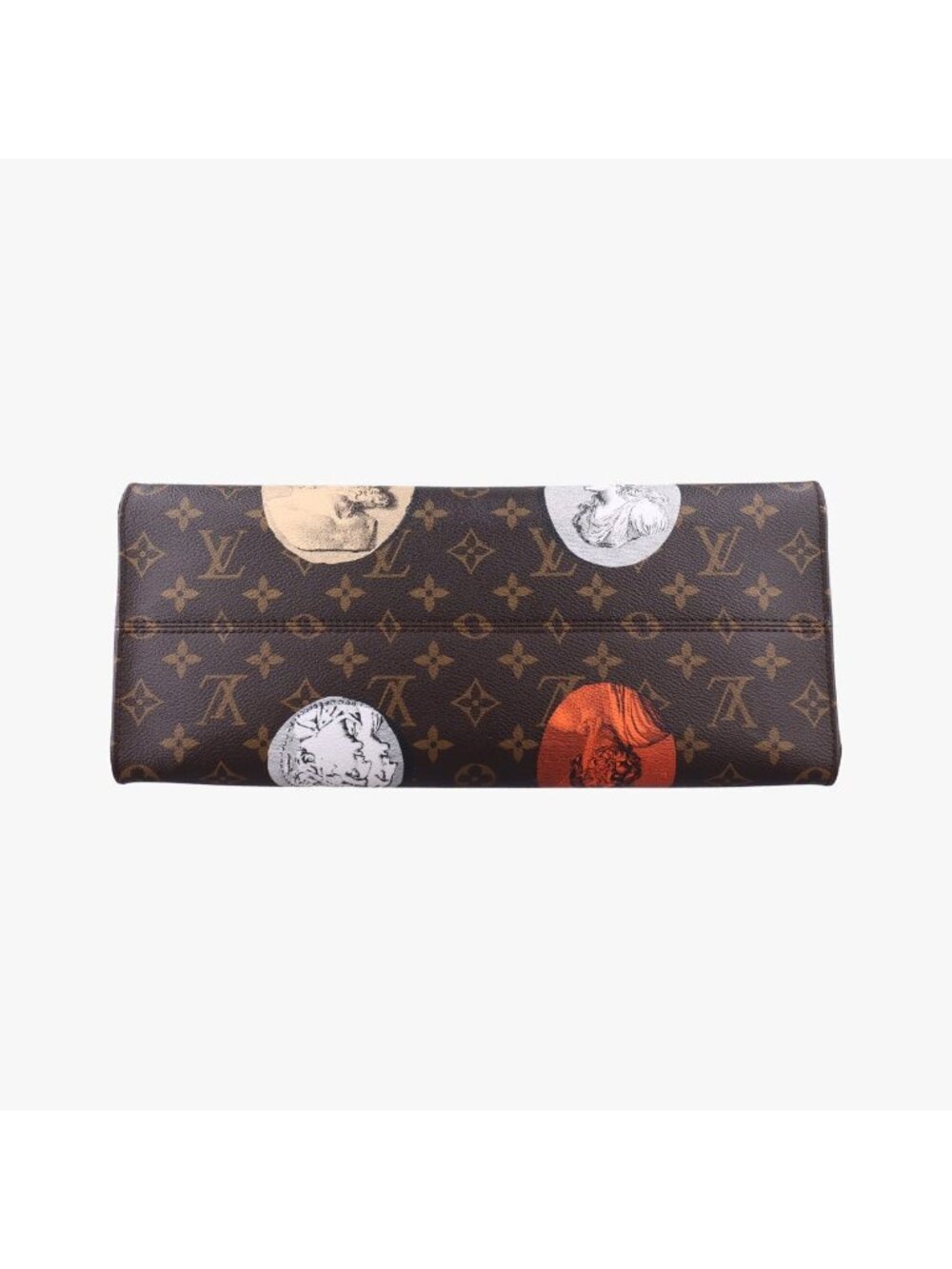 ★SOLD★ Louis Vuitton Fornasetti Collaboration On The Go MM Monogram Brown - Picture 3 of 15
